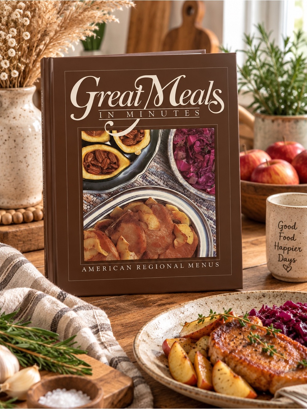Great Meals in Minutes Cookbook American Regional Menus Time Life 1980s